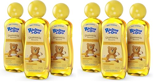 Ricitos de Oro Baby Shampoo with Chamomile – Gentle and Tear-Free Formula for B…