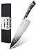 Professional Chef Knife, Triple-Riveted Forged 8-Inch Chef Knife, German High Carbon Stainless Steel, Razor Sharp, Multipurpose Kitchen Cooking Knives for Home and Professional Chef