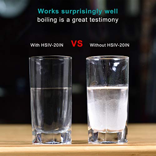 Hansing Gen2 Whole House Water Softener System, Double Softening for Bathroom, Dishwasher and Kitchen Sink, 3/4" FNPT