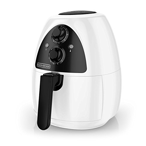 BLACK+DECKER Purify 2-liter Air Fryer White/black