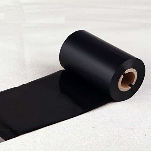 BESTeck Thermal Transfer Ribbon - Premium Resin-Enhanced Wax - 4.33" x 984" (110mmx300mm) Ink Outside for Zebra Datamax Sato TT Printers (1 Roll)