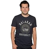 World of Warcraft Men's Dalaran University Premium T-Shirt (Navy, 3X-Large)