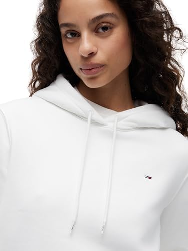 Sweatshirt Regular Fit da Bandeira Feminina, Branco (Branco), S