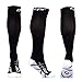CPR Compression Socks for Women Men Nurses Compression Stockings for Woman Graduated Compression Sock 20 30 mmHg Knee High Nursing Travel Comfortable Compression Socks (Black Medium)