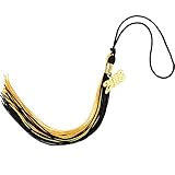 TecUnite Graduation Tassel Academic Graduation Tassel with 2018 Year Charm Ceremonies Accessories for Graduates (Gold and Black)