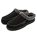 FANTURE Men Loafer Slip On Sneakers Casual Comfort Lightweight Travel Stretch Canvas Shoes-U418WMT007-02-black-M-43