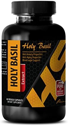 Immunity support supplement - HOLY BASIL EXTRACT - Holy basil extract capsules - 1 Bottle 60 Capsules