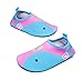 Giotto Kids Swim Water Shoes Quick Dry Non-Slip for Boys & Girls, Pink/Blue, 26-27 …