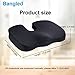 Seat Cushion, Gel Seat Cushion, Memory Foam Seat Cushion for Tailbone Pain Relief and Sciatica Pain Relief, Orthopedic Seat Cushion for Office Chair and Car.