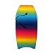 Random 37 inch and 41 inch High Performance Bodyboards Lightweight with EPS core(Rainbow and Color dots (Ranbow, 37)