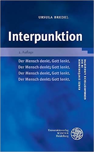 Interpunktion Kurze Einfuhrungen In Die Germanistische Linguistik Kegli Band 11 Amazon De Bredel Ursula Bucher Interpunktion Kurze Einfuhrungen In Die Germanistische Linguistik Kegli Band 11 Amazon De Bredel Ursula Bucher
