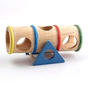 1PC Hamster Altalena Colorata di Legno Cilindro Hamster Tubi Altalena Giocattolo Piccoli Animali Parco Giochi Divertirsi… Marca: Asien 1PC Hamster Altalena Colorata di Legno Cilindro Hamster Tubi Altalena Giocattolo Piccoli Animali Parco Giochi Divertirsi…