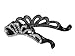 Banana Clip - Rhinestone Hair Accessory, Locking Clasp