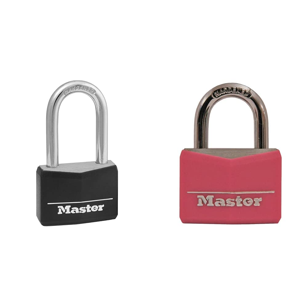 Master Lock Covered Aluminum Lock, Locker Lock with