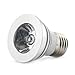NYKKOLA E27 3W RGB LED Magic Light Bulb Lamp + 24Key IR Remote Control Colors Change shiny beautiful