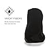 Feetures - Elite Ultra Light - No Show Tab - Athletic Running Socks for Men and Women - Black - Size Small