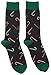 Socksmith Men's Christmas Holiday Crew Socks (3Pr) Halloween, Thanksgiving, Christmas