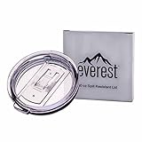 Everest 30 oz. Tumbler Lid | Tritan BPA Free Plastic Spill Splash Resistant Fits Yeti Rtic and Ozark