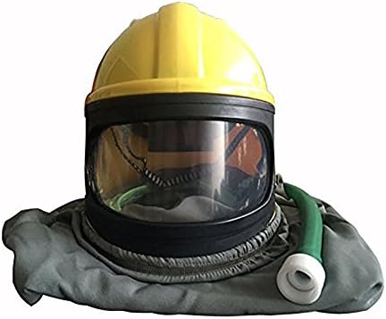 AIR FED Safety Sandblast Helmet Sand Blast Hood Protector for Sandblasting