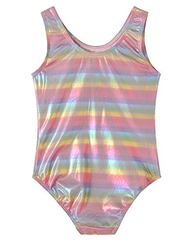 TUTU Gymnastics Leotards for Girls Sparkle Athletic Dance Clothes Activewear One-piece - Thumbnail 2