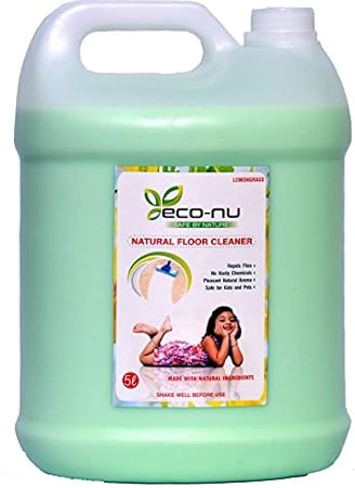 Eco Nu Safe By Nature Natural Floor Cleaner Lemongrass Fragrance