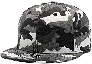 New Camouflage Snapback Casual Baseball Hood Hiphop Hat Young Fashion Adjustable Unisex Camouflage Cap