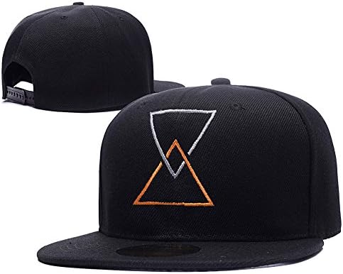 HAISHEN Coheed And Cambria Band The Afterman Symbol Logo Adjustable Snapback Embroidery Hats Caps - Black