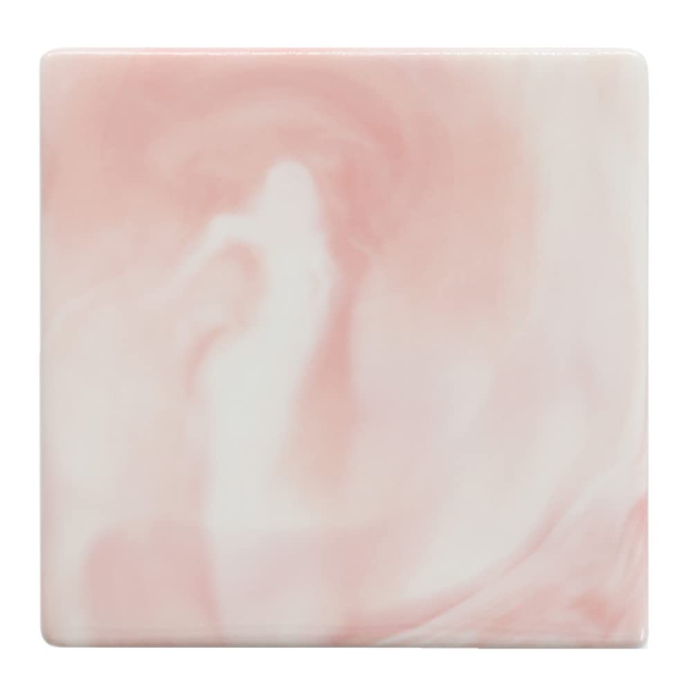 Photo 1 of 1 Piece Wax Seal Pad Wax Sealing Pad Ceramic Coasters Cup Pad Square Sealing Wax Plate Wax Cooling Demoulding Plate Pad Wax Seal Stamp Cooling Demoulding Plate Pad, Pink