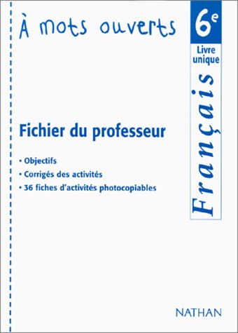 Français, 6e