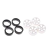 Homyl Wheel Tires Rims for WLtoys K969 K989 P929 RC Drift Racing Car Spare Parts