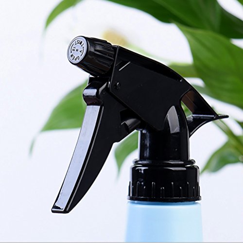 Bloomeet Plastic Household Plant Manually Watering Pot Water Spray Bottle Indoor Atomizer Watering Can Gardening Tools, 500 ML, Blue - Thumbnail 2