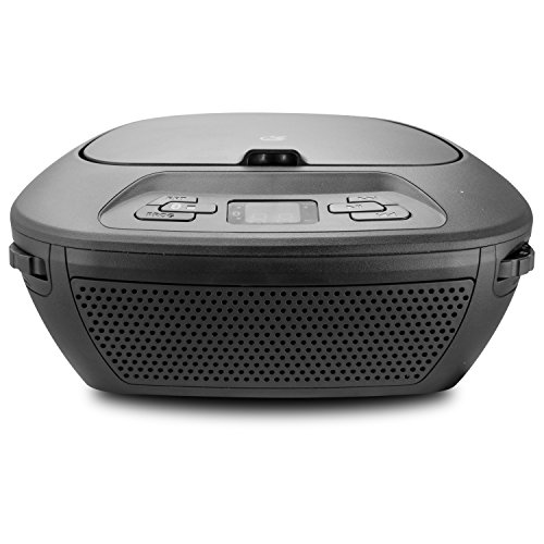 GPX-Portable-Bluetooth-BoomboxCD-Player-Requires-6-C-Batteries-Not-Included-Black-BCB117B