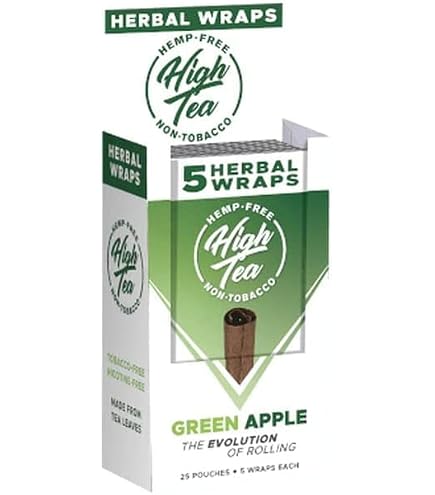 tobacco free rellos Amazon.com: High Tea Non Tobacco All Natural Herbal Smoking Wraps - Mango  Dream