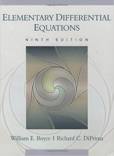 Elementary Differential Equations Boyce Richard C Diprima - 