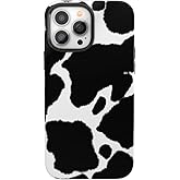 Casely iPhone 13 Pro Case | Current Mood | Cow Print | Bold Protective Design | Compatible with MagSafe