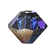 Swarovski Crystal, #5328 Bicone Beads 3mm, 25 Pieces, Heliotrope