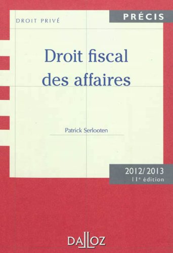 Droit fiscal des affaires