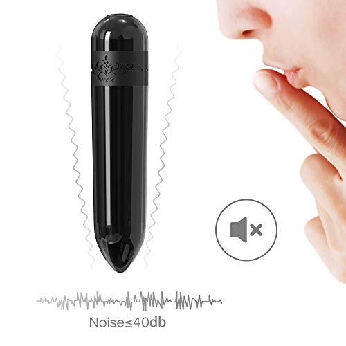 Stirlove Rechargeable Anal Massager, 9 Vibration Modes, Powerful Silicone Vibrating Anal Plug, Waterproof IPX7 Vibrating Anal Beads, Quiet & Skin-Friendly, USB Charging