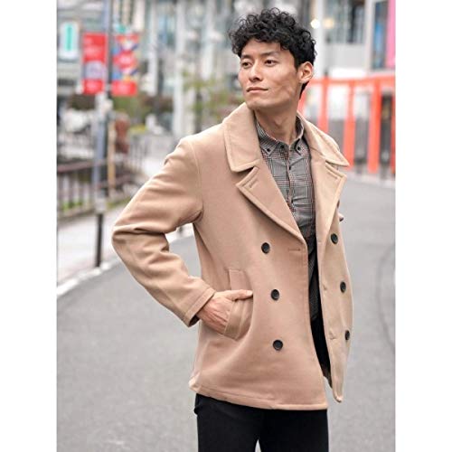Amazon ジョルダーノ メンズ Giordano ウールタッチpコート