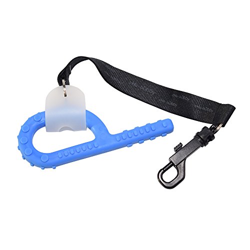 chubuddy Chewy Holder- Black Tether And Natural Strap