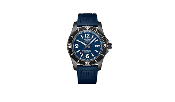 Amazon.com: Breitling Superocean Waterproof 2000 Meters, Black Steel, Blue  Dial, 46mm Watch : Breitling: Clothing, Shoes \u0026 Jewelry