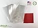 100 Clear Treat & Favor Bags | Twist Ties Included | Great For Cake Pops, Candy, Gifts, Wedding or Party Favors | Food Safe Plastic | Stronger Than Cellophane | 1.5 Mils Thickness | 4