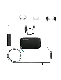 Auriculares Bose QuietComfort con cancelación de ruido, 20 acústicas, Samsung y dispositivos Android, Negro Dispositivos Apple talla única Negro