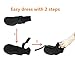 Hiado Dog Shoes Boots with Mesh Nonslip Rubber Soles to Protect Hardwood Floor and Prevent Scratching Licking XLarge Black XL