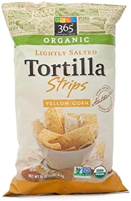 365 Yellow Corn Tortilla Strips 16 oz