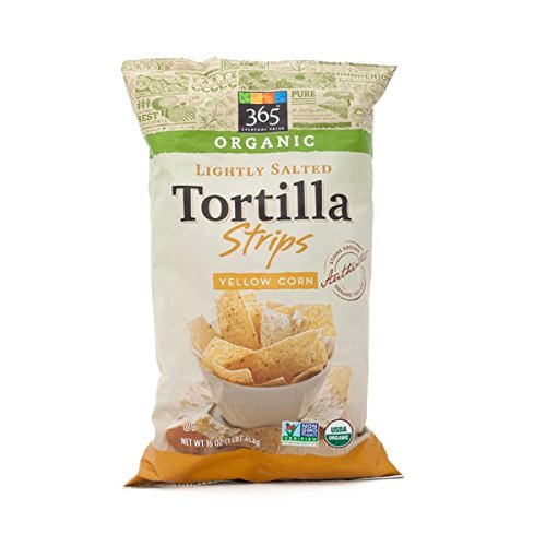 365 Yellow Corn Tortilla Strips 16 oz