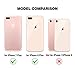 iPhone 8 Plus Case, iPhone 7 Plus Leather Case, SHIELDON Genuine Leather Wallet Case with Credit Card Holder Slot and Shockproof Protective Cover for iPhone 7 Plus / 8 Plus - Brown