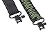Ace Two Tactical Gun Sling 550 Paracord Rifle or Shotgun, 2 Point, Extra Strong Multi Use, Black Army Green