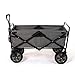 Mac Sports Collapsible Folding Steel Frame Outdoor Garden Camping Wagon, Gray