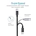 AOSOK Micro USB Cable, 3Pack 1ft(30cm) Premium Short Nylon Braided High Speed [Fast Charger] Android Charger Cables for Galaxy S7/S6/S5,Note 5/4/3,HTC,LG,Nexus Sony and more (Black)